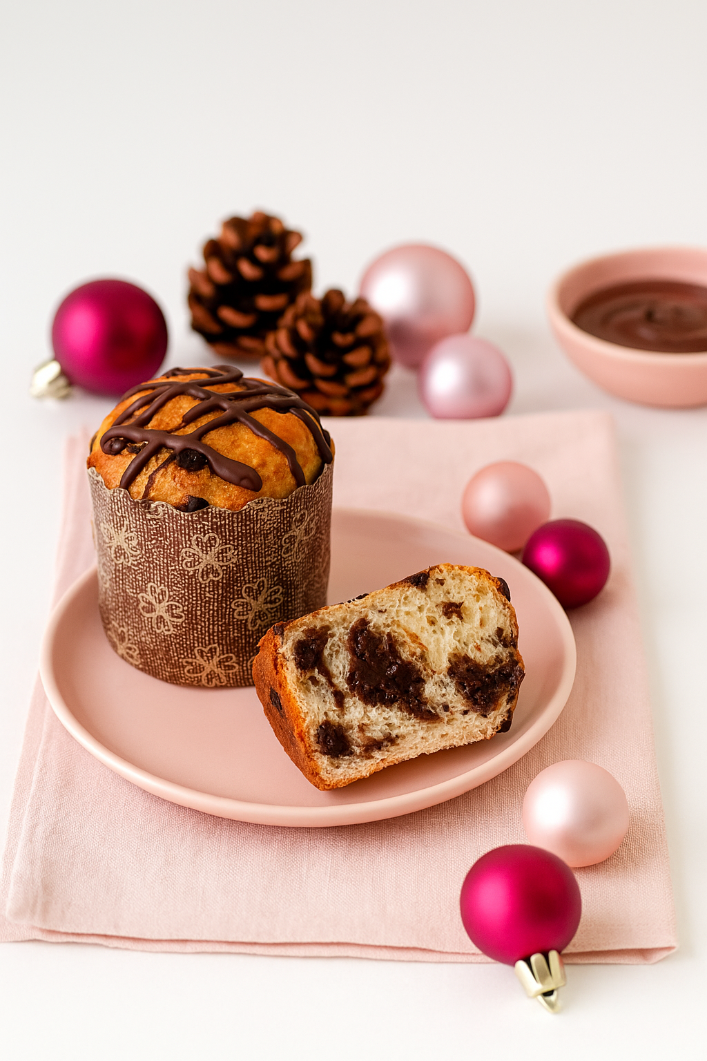 Mini Chocotone Fit Tradicional (com gotas de Chocolate Belga) 160g - Low Carb, Zero Açúcar, Sem Glúten, Sem Lactose