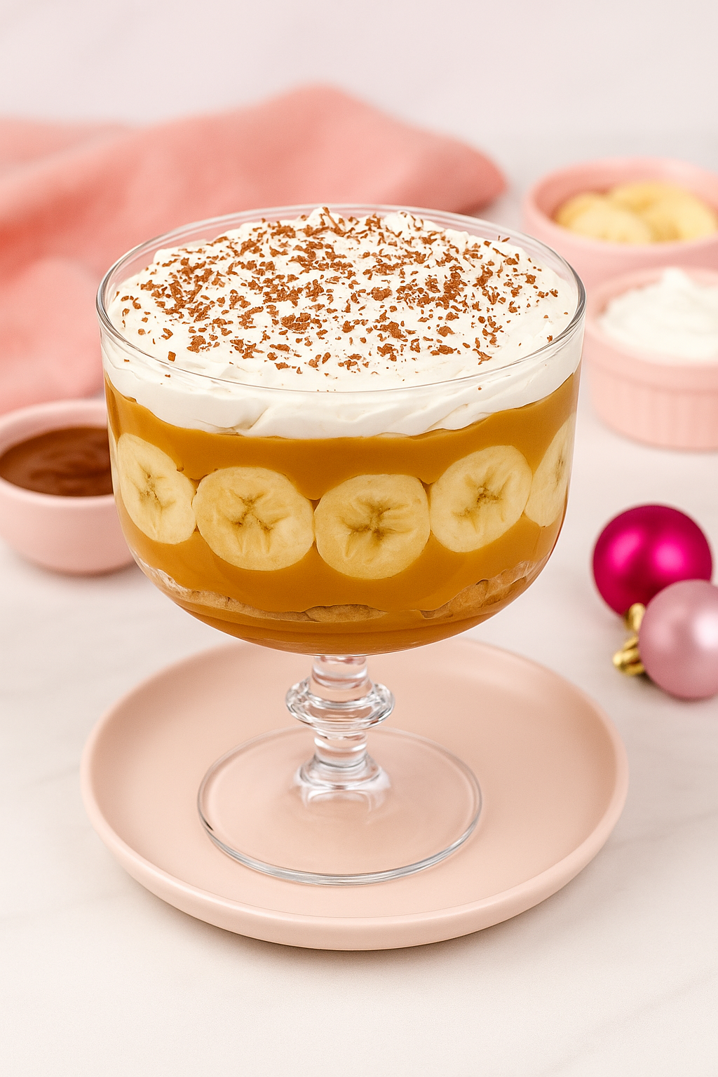 Banoffee Low Carb na Taça - 1,2kg (serve em média 10 pessoas)